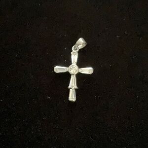 CZ Cross Pendent